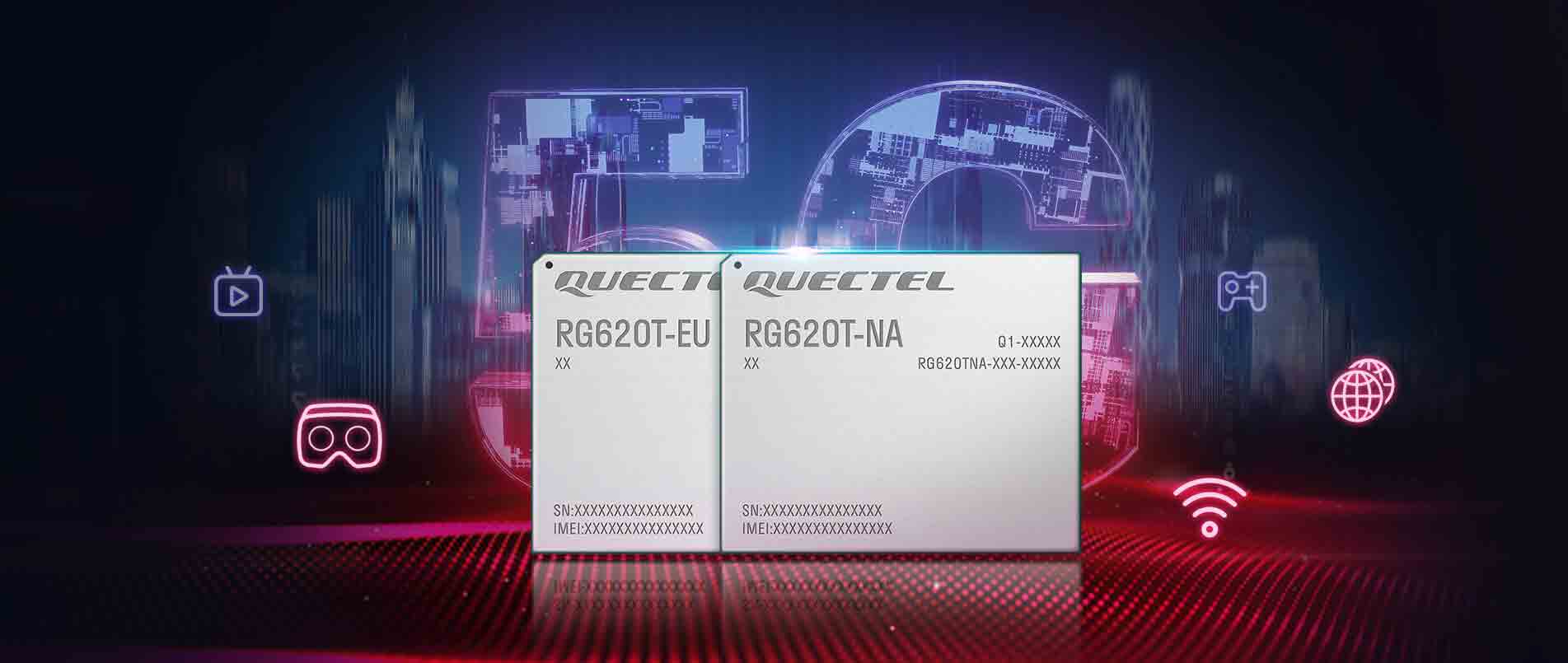 赋能全球5G FWA 市。琤bin宝盈基于MediaTek T830发布全新5G R16模组RG620T