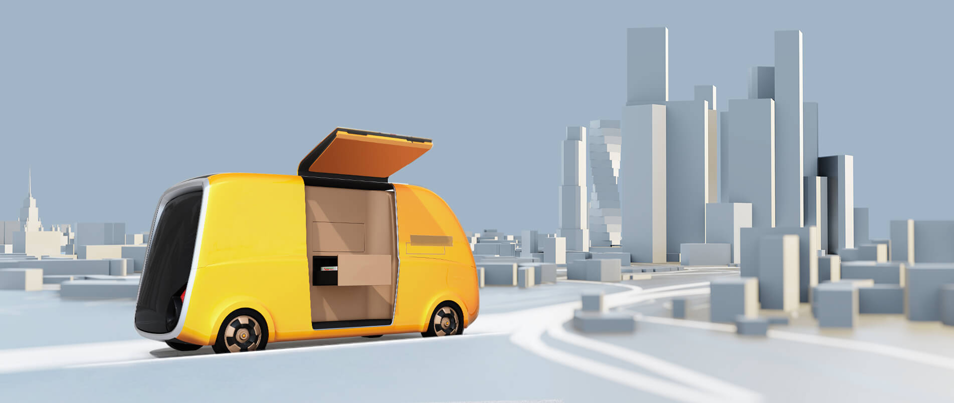 bbin宝盈助力无人配送车解急难